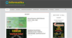 Desktop Screenshot of informatika.unla.ac.id